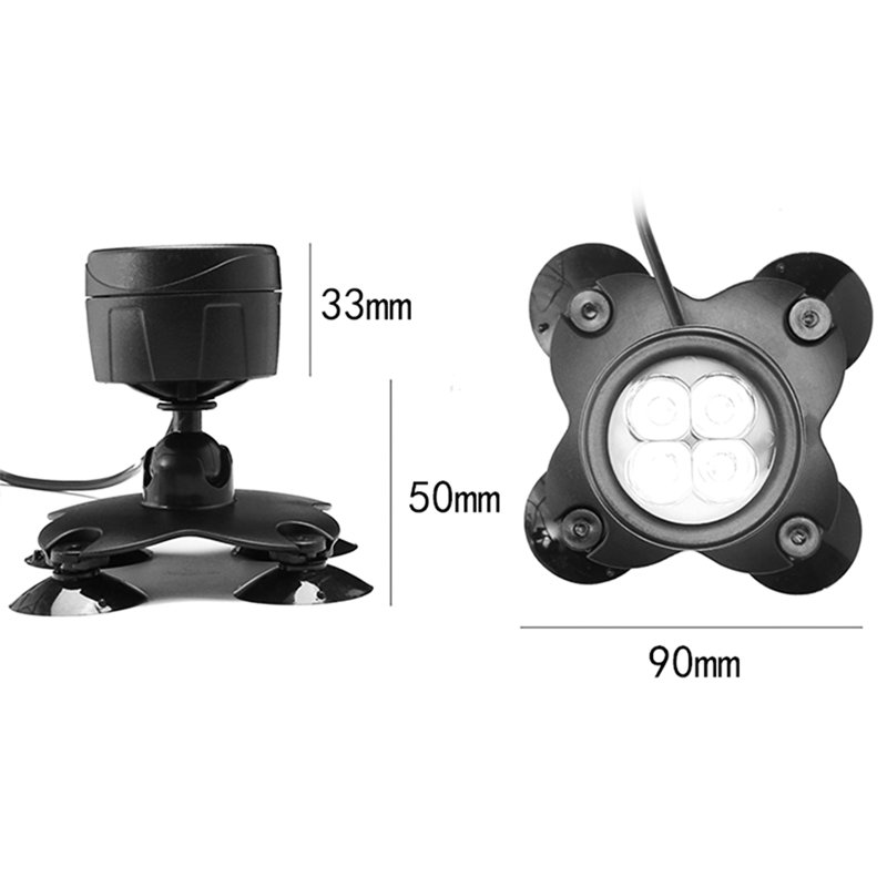Ensemble de projecteur à DEL noir intégré