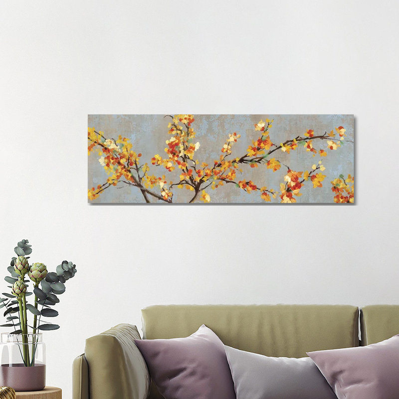 Bittersweet Branch II by PI Studio - Wrapped Canvas Panoramic Painting, 121.92 cm H x 40.64 cm W x 3.175 cm D