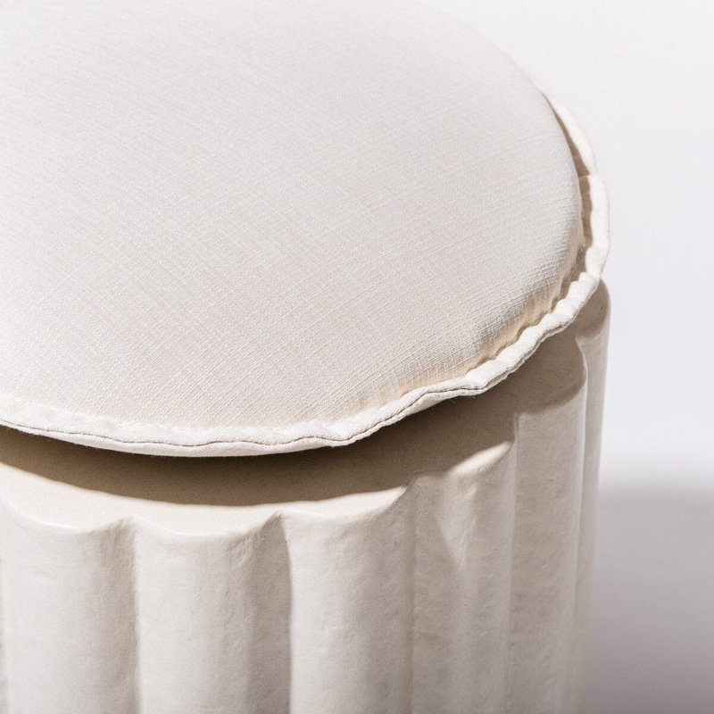 Daisy Outdoor Barstool, Sandstone