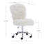 Chaise de travail en fausse fourrure Aikens-1658299566