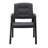 Keymiah Faux Leather Guest Chair with Arms – Ideal for Lobbies, Waiting Rooms Chair, and Reception Chair-1161950836