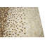 Tapis beige en cuir Miaya
