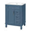 Meuble-lavabo 24 po avec lavabo en céramique et tablette réglable