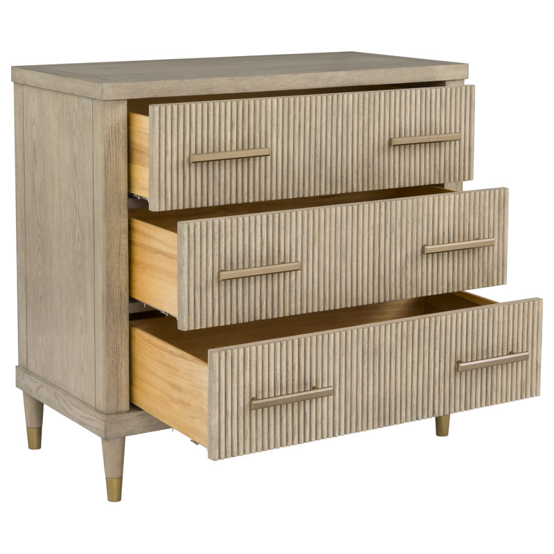 Commode à trois tiroirs Everett