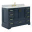Meuble-lavabo simple avec plateau Abita 49-93359460