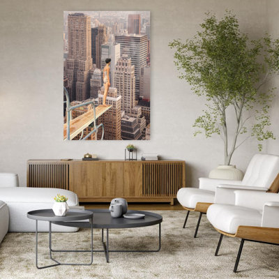 Art contemporain contemporain, paysage abstrait