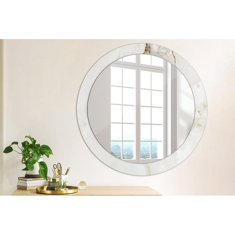 Huldar Glass Flat Wall Mirror