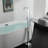 Single Handle Floor Mounted Tub Faucet-107558522