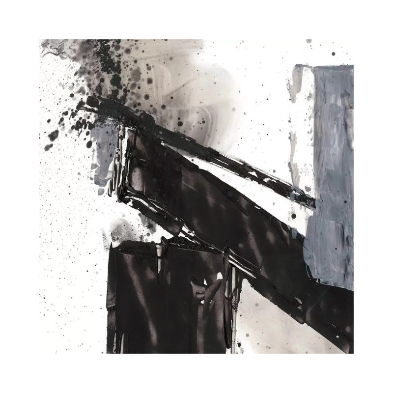 « Démolition II » par Ethan Harper, reproduction d’art, H 18 po x l 18 po x 1,5 po, Toile tendue, Aucun mat