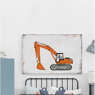 'Ultimate Digger' Print On Wrapped Canvas