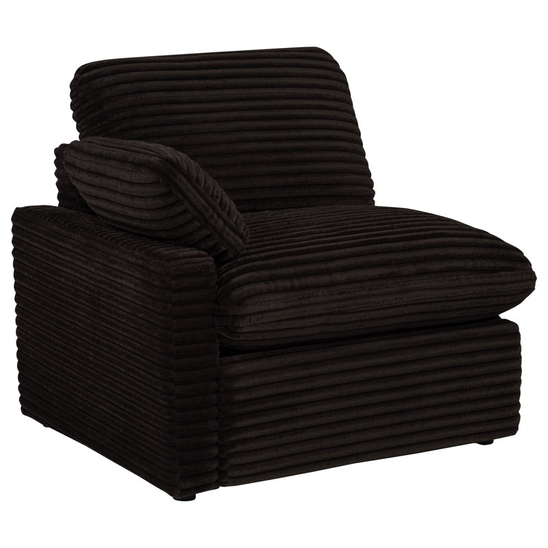Fauteuil inclinable électrique Collins, Brun, Orienté vers la gauche