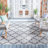 Murielle Performance Machine Washable Geometric Indoor/Outdoor Area Rug-1268133540