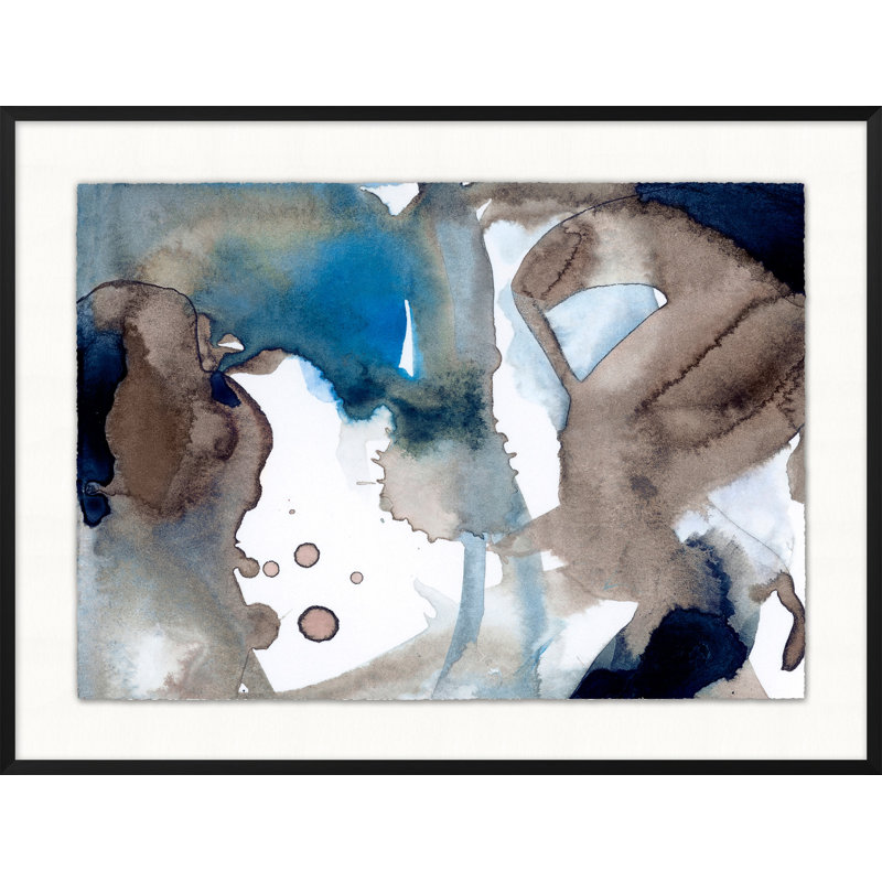 Desert Rain 1 - Impression de cadre photo sur papier