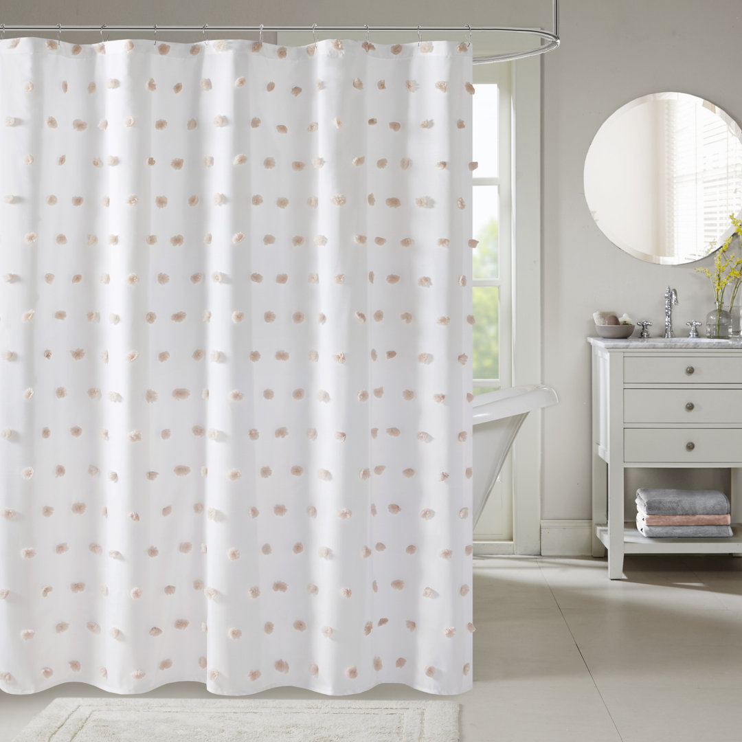  Polka Dots Single Shower Curtain Madison Park