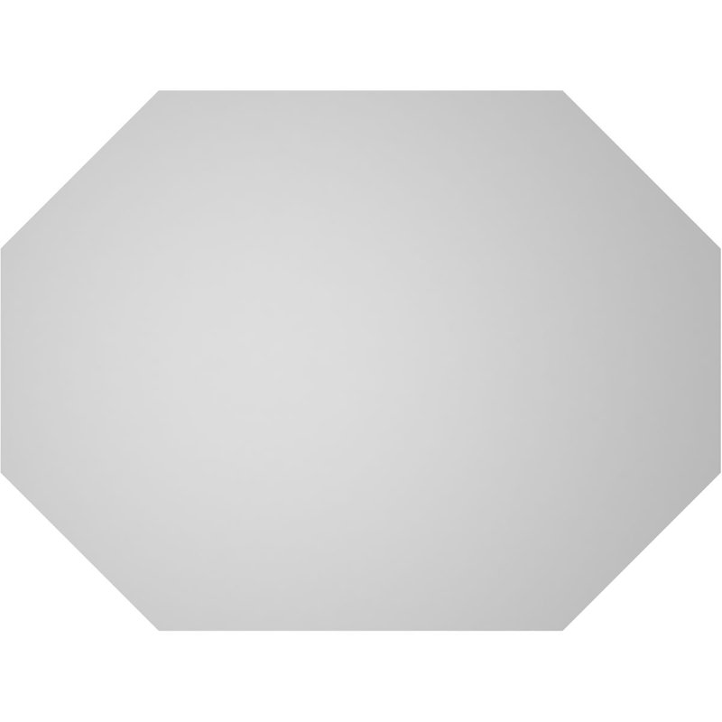 Évent horizontal gondole allongé en surface octogonal Signature, H 12 po x l 16 po x P 1,5 po