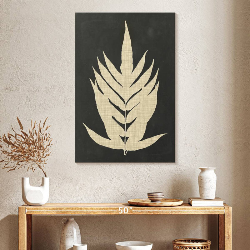 Harnek Linen Fern II, 39" H x 26" W