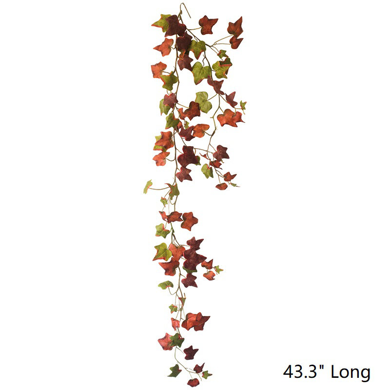 Branche de ivy rustique automne, 5 tiges