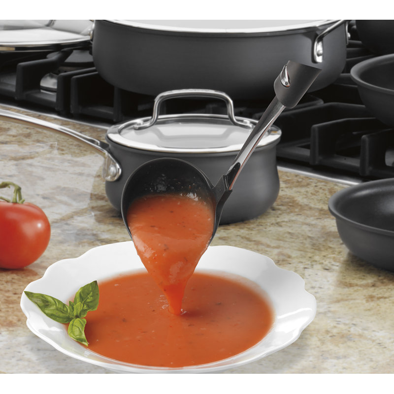 Cuisinart 7-Piece Black and Stainless Steel Cutlery Set