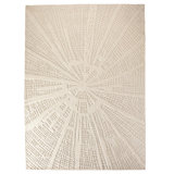 Vortex Rug-Ivory/Ivory