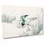 Grey Heron In Flight by Numata Kashu - Wrapped Canvas-55310598