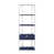 Bleu marine / chrome est en rupture de stock