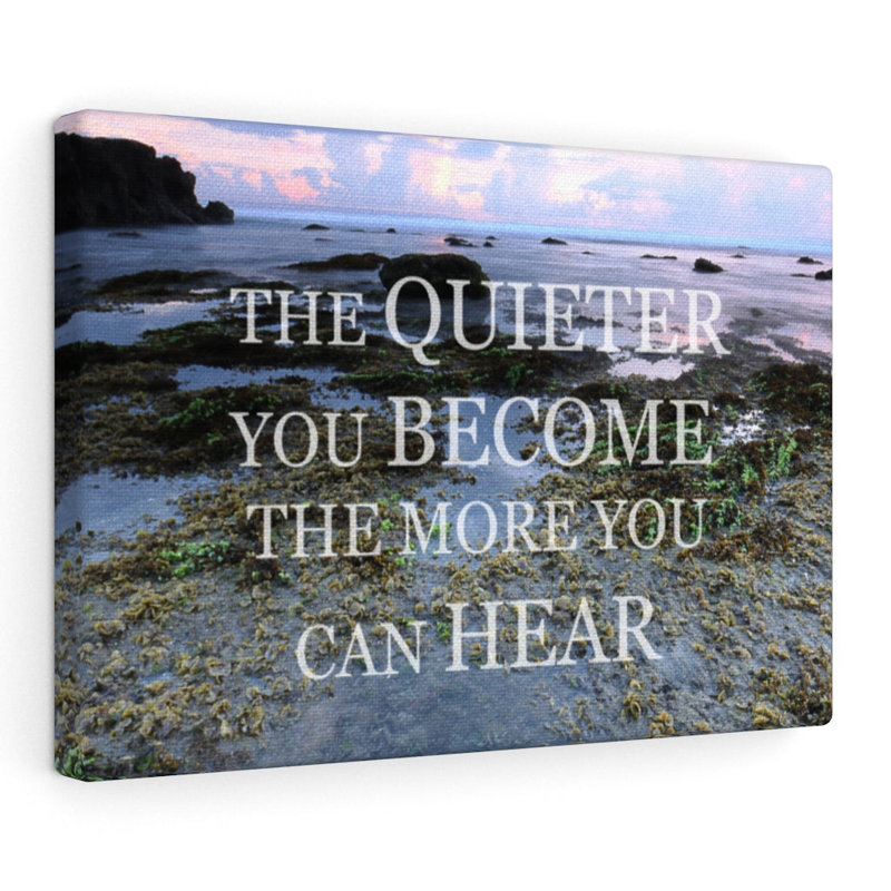 The More You Can Hear - Wrapped Canvas Print, 30cm H x 41cm W