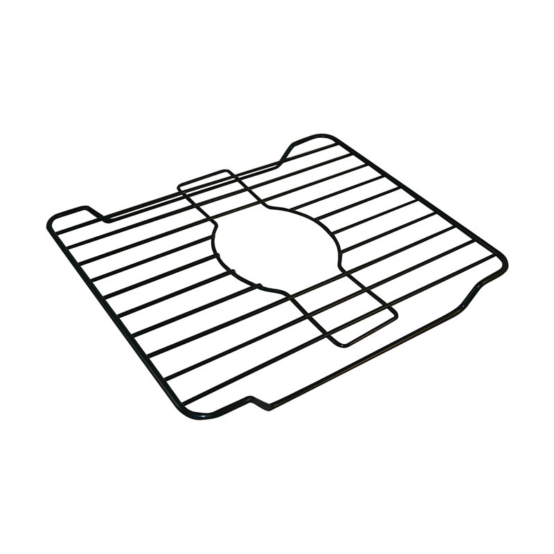 Égouttoir à vaisselle pour au-dessus de l'évier, H 1 po x l 10,13 po x P 12,13 po, Noir