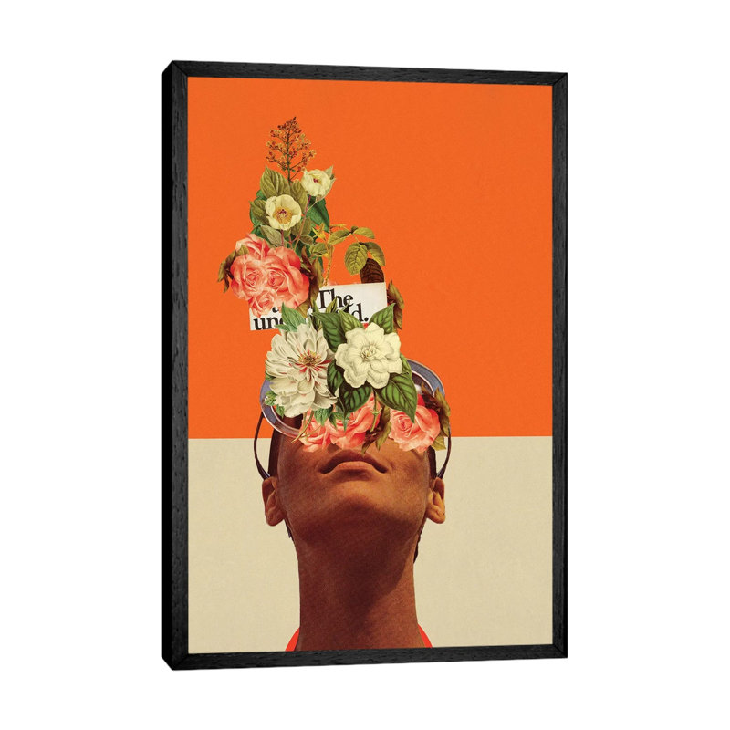 The Unexpected by Frank Moth - Print on Canvas, Black Framed, 152.4cm H x 101.6cm W x 3.81cm D