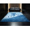 Tapis bleu doux et moelleux en velours de montagne Edens