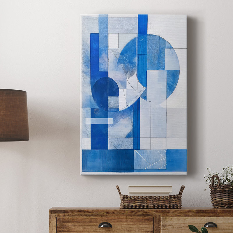 ABSTRACT Series XCIV -Custom Wrapped Gallery Cavas, 18" H x 12" W
