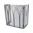 Victorian Gothic 3-Panel Iron Foldable Fireplace Screen