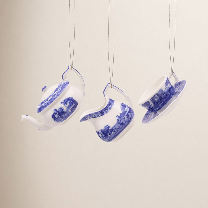 Ensemble d'ornements 3 pièces Spode