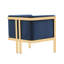 Fauteuil en velours de 31,5 po de large Kula-28848097