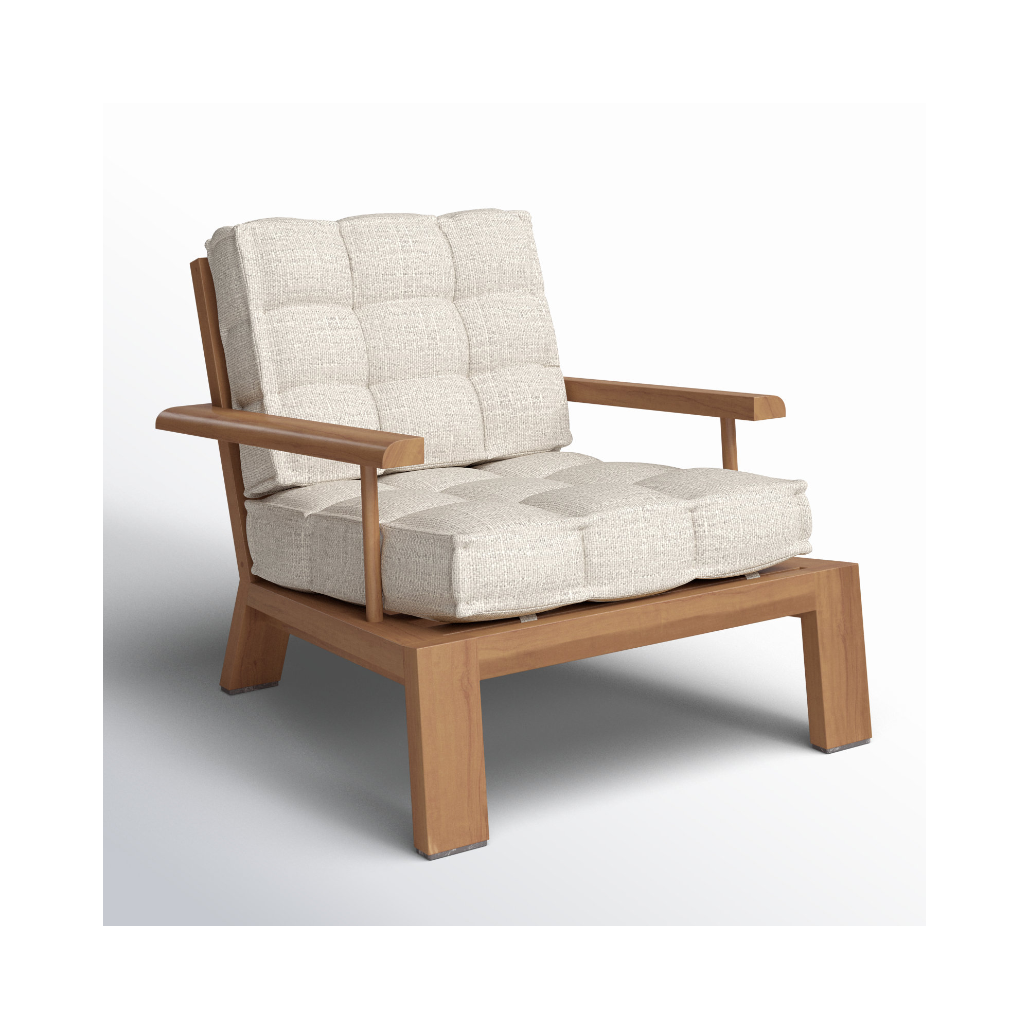 Navelina Teak Outdoor Lounge Chair