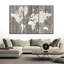 «Old World Map Neutral», impression sur toile tendue 3 pièces-1442188853