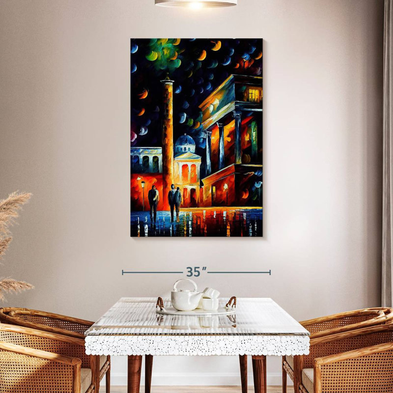 Aime Athens Night II, 48" H x 32" W