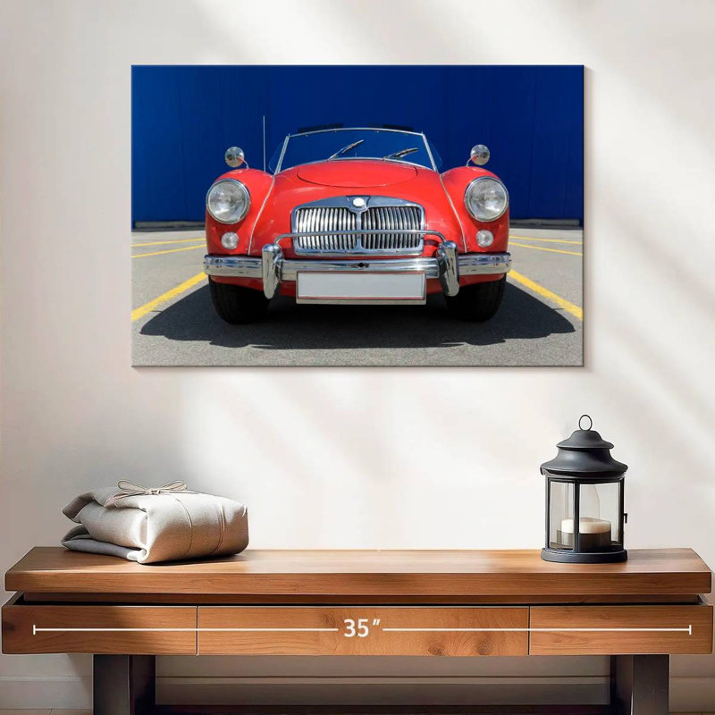 Voiture convertible Mehar Antique, H 16 po x l 24 po