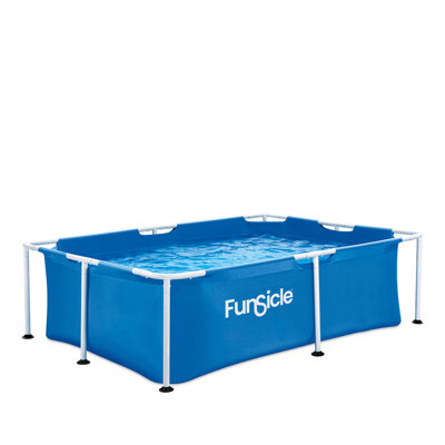 Piscine hors-sol pour famille et enfants 7 pi x 5 pi Funsicle