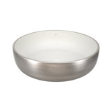 Bliss Ceramic Round Drop-In Bathroom Sink