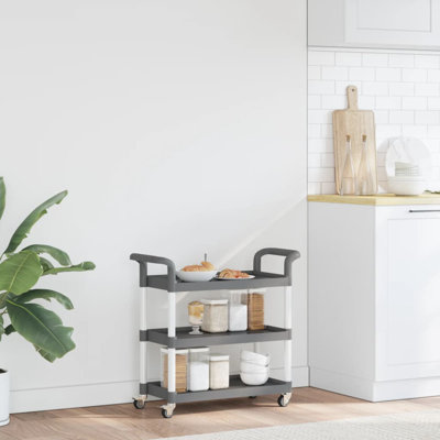Noralva Aluminium Bar Cart