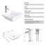 Ensemble de meuble-lavabo simple 24 po Nastaja-34161450