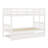Rubber Wood Bunkbed With Trundle And Ladder,Convertible Into Two Beds-1911151980