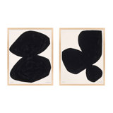 Module On White. Set Of 2 Painting by Michael Kempen