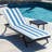 Outdoor Chaise Lounge Cushions Set for Ultimate Relaxation and Durability-1938568905