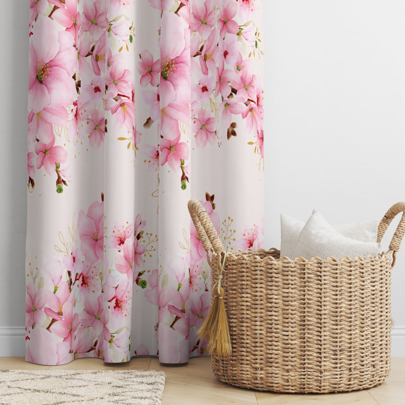 Semi Sheer Curtain Pair, 20" W x 52" L