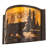 Roxana Steel Flush Mounted Sconce