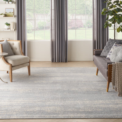 Tapis intérieur / extérieur gris Nourison Essentials
