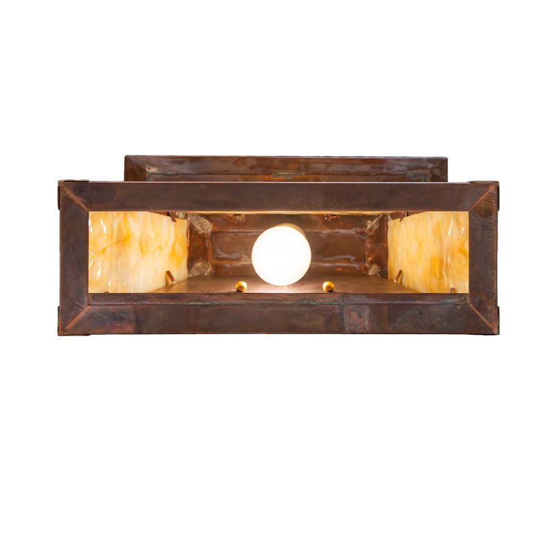 1 - Light Flush Mounted Sconce
