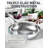 Cooks Standard Stainless Steel Frying Pan with Lid 12 Inch