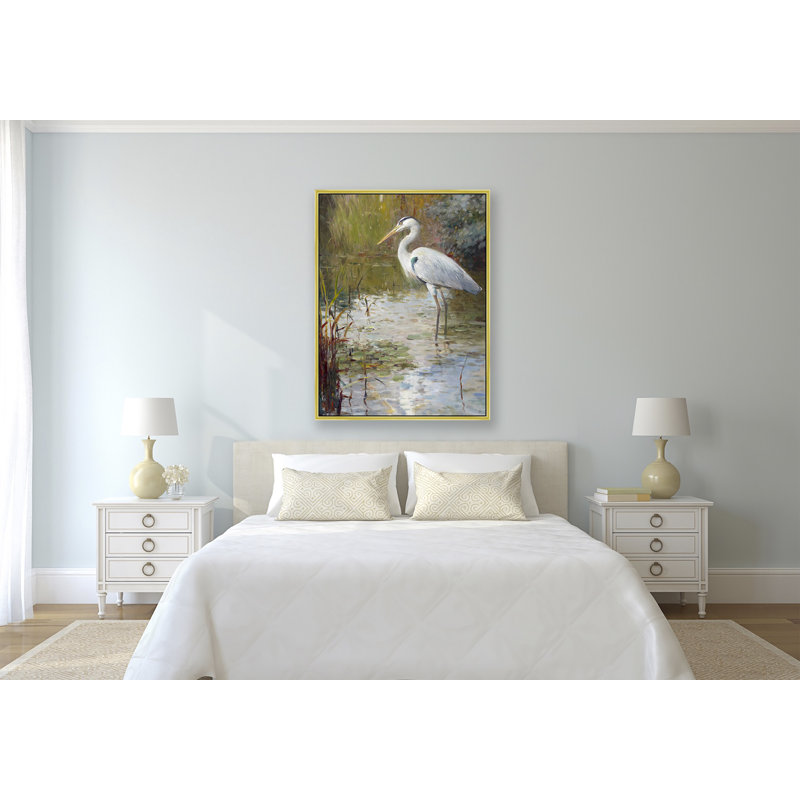 Birds, 32" H x 42" W, Gold